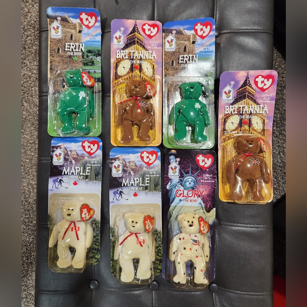 1990's McDonald's Beanie Baby Collection